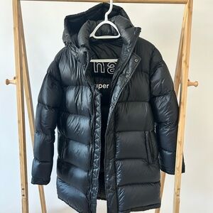 Black Puffer Coat